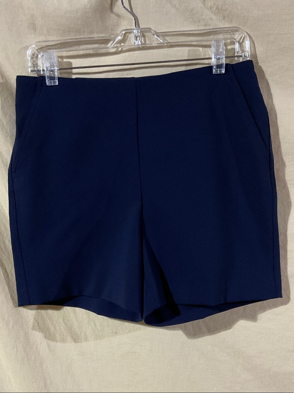 Rachel Zoe Size 6 Navy Tailored Bermuda Shorts